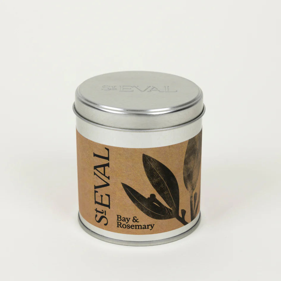 Bay & Rosemary Tin Candle