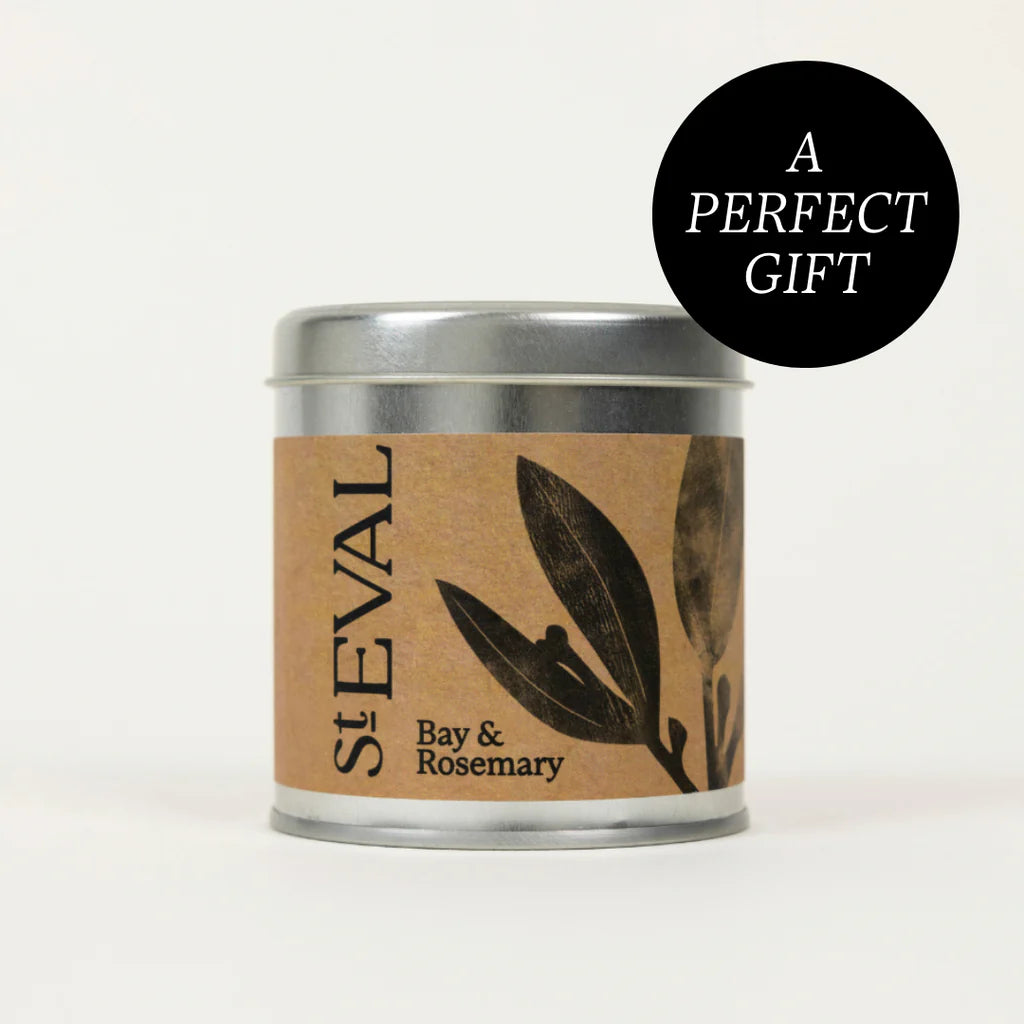 Bay & Rosemary Tin Candle