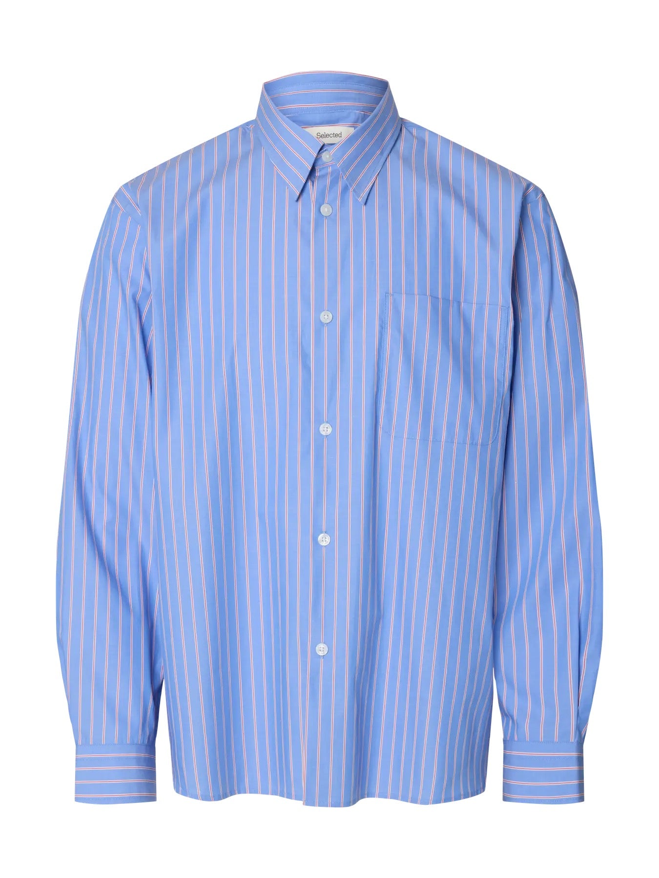 SLHRLXHOLGER STRIPE LS SHIRT