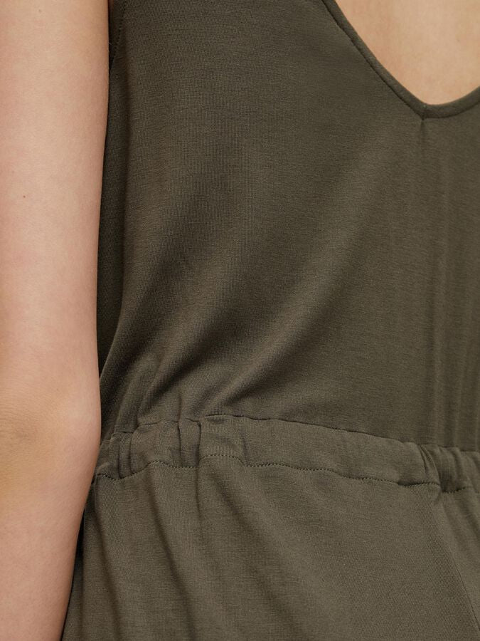 PCNEORA V-NECK PLAYSUIT