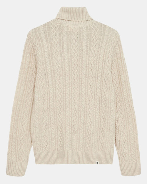 AKSUNE CABLE ROLL NECK