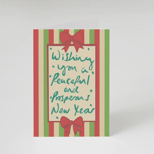 Peaceful and Prosperous Festive Card