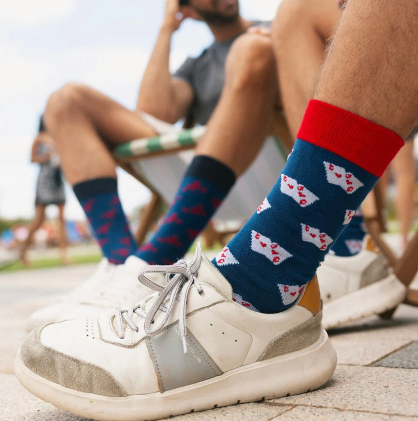 Playing Cards Bamboo Socks