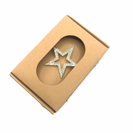Bejewelled Star Pin