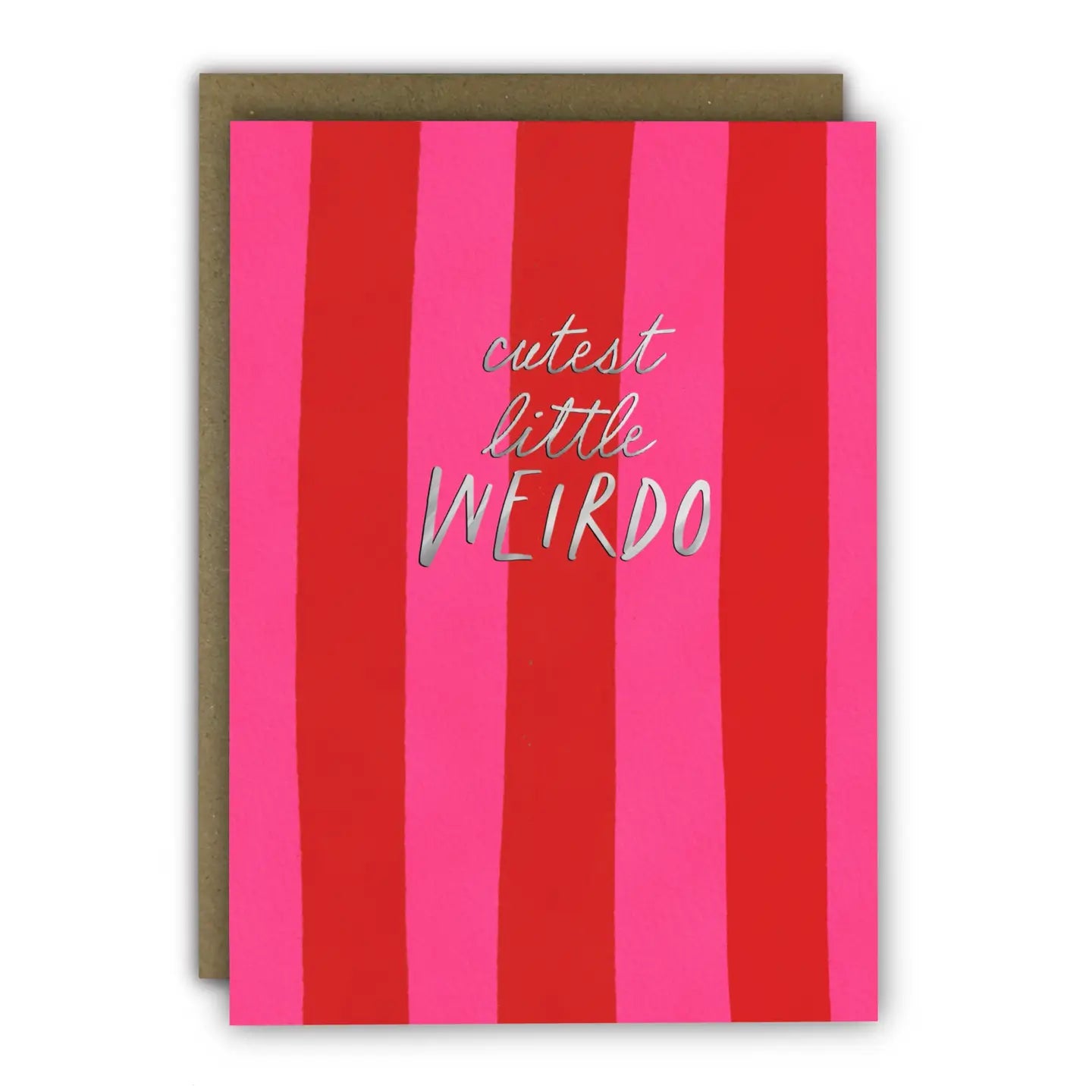 Cutest Little Weirdo Cute Valentine's Day Card