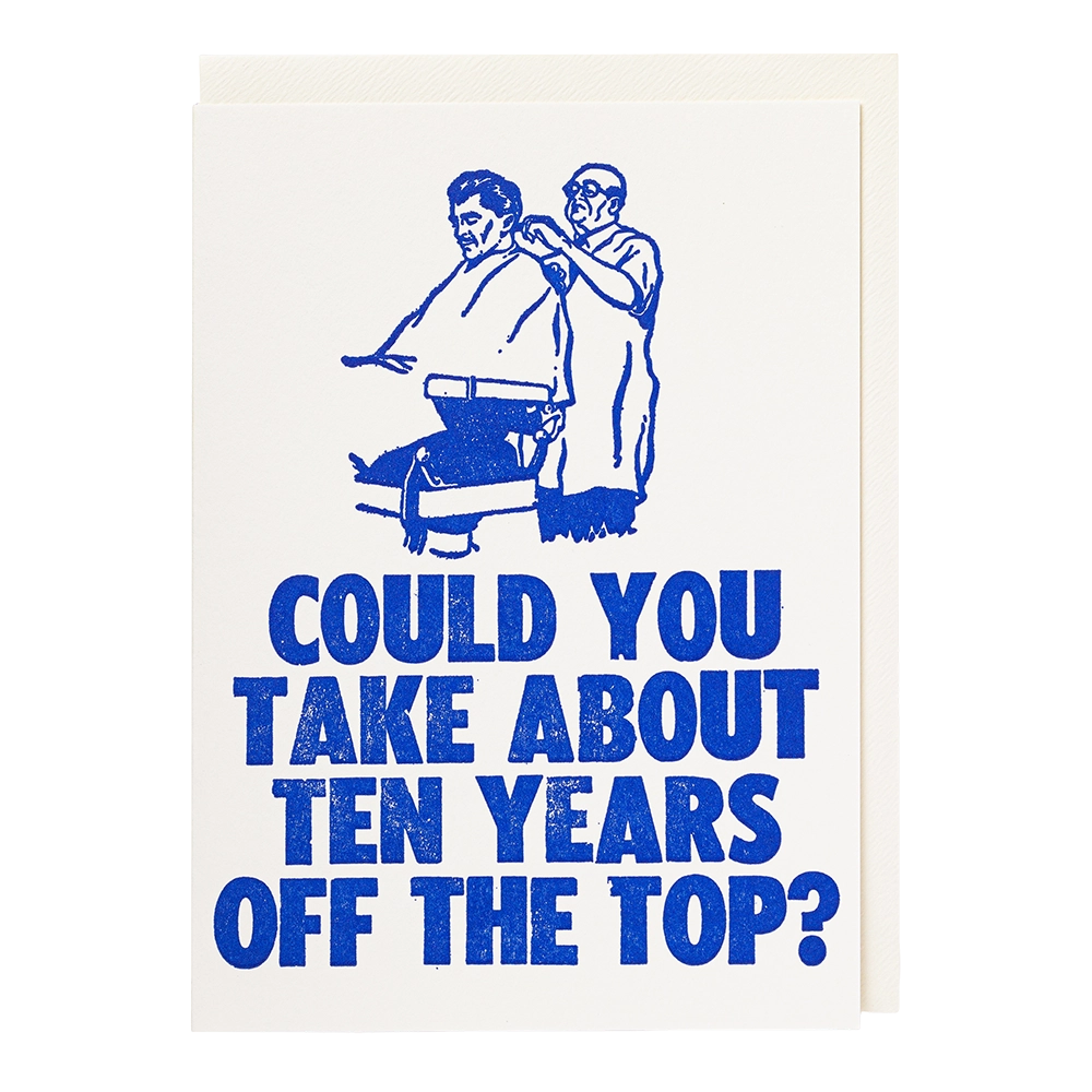 Ten Years Off the Top Card