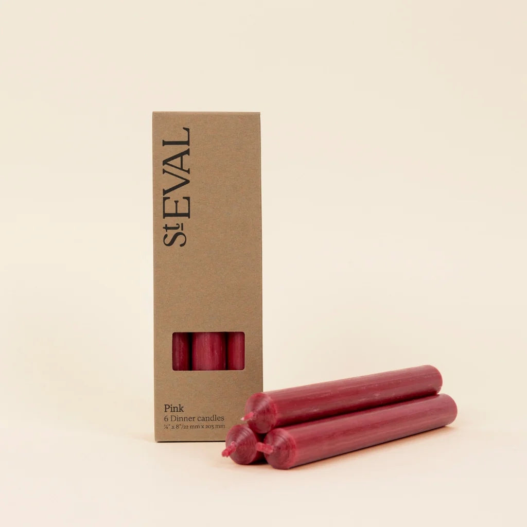 Pack of 6 Dinner Candles