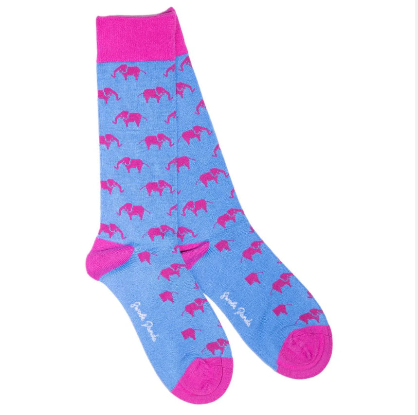 Elephant Bamboo Socks