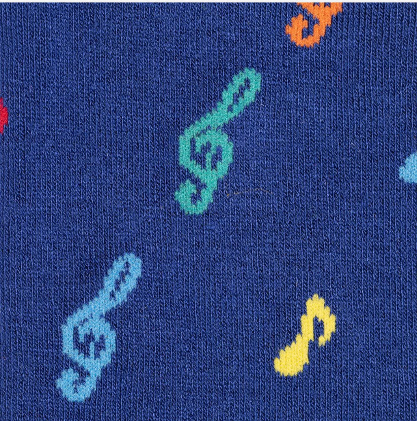 Musical Note Bamboo Socks