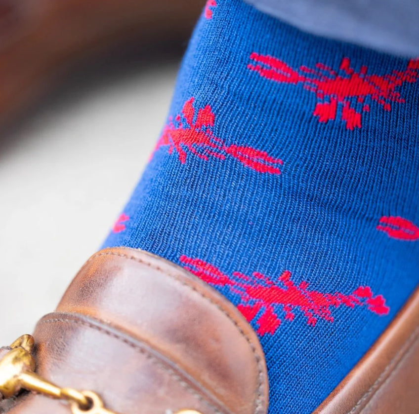 Lobster Bamboo Socks
