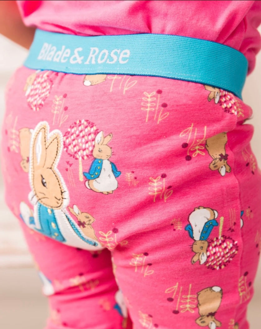 Peter Rabbit Springtime Design Summer Leggings