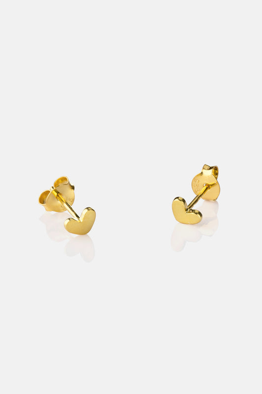 Tiny Heart Studs