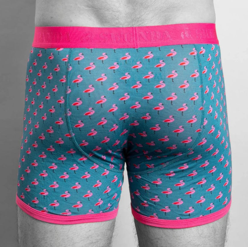Bamboo Boxers - Flamingo
