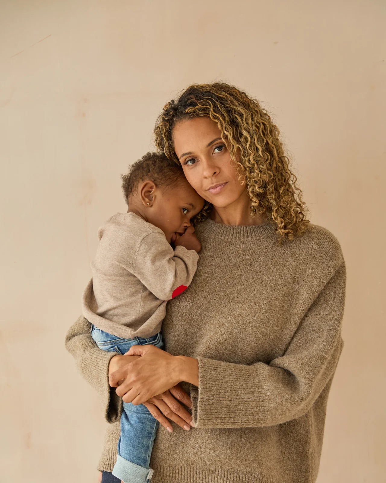 KITTEN SET -BEIGE MARL