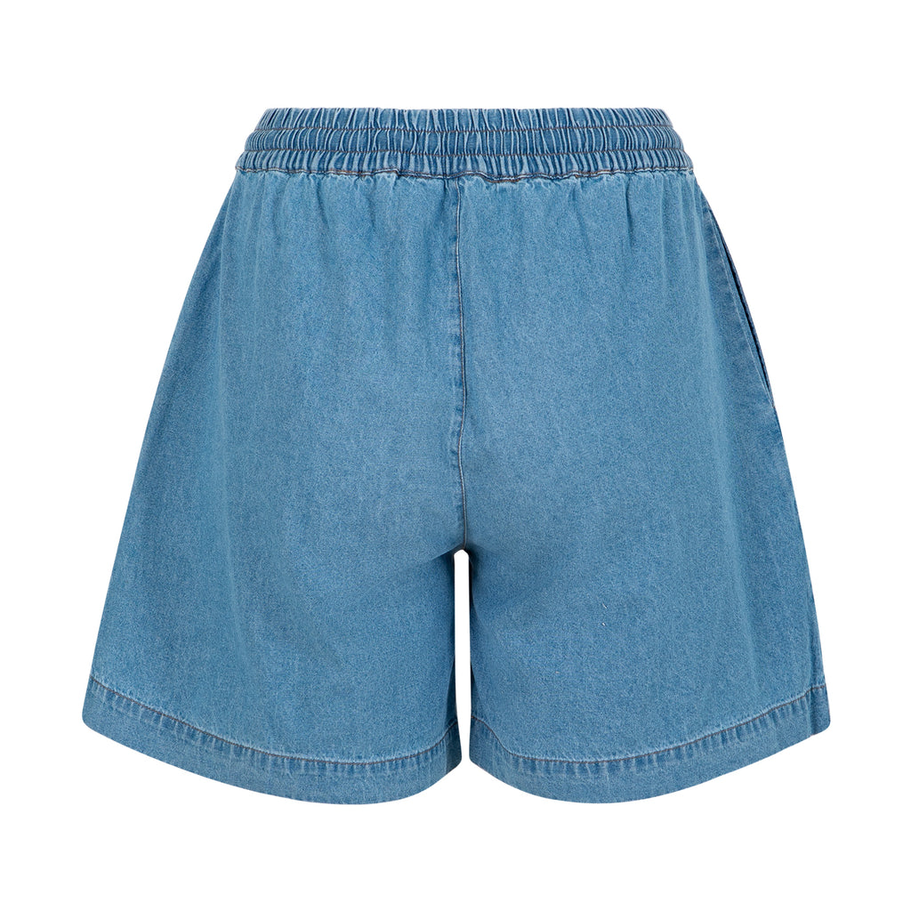 ELENORA DENIM LONG SHORTS