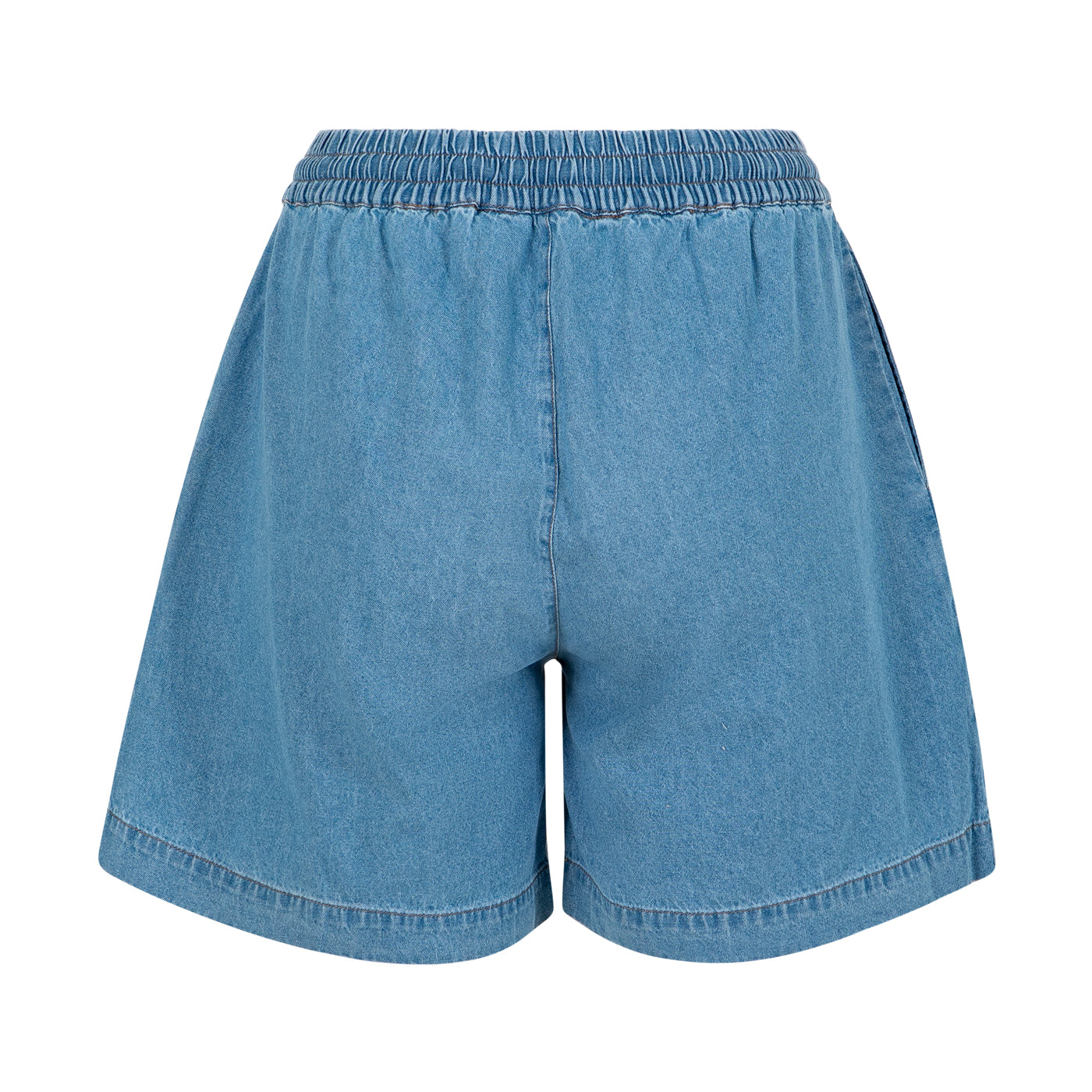 ELENORA DENIM LONG SHORTS