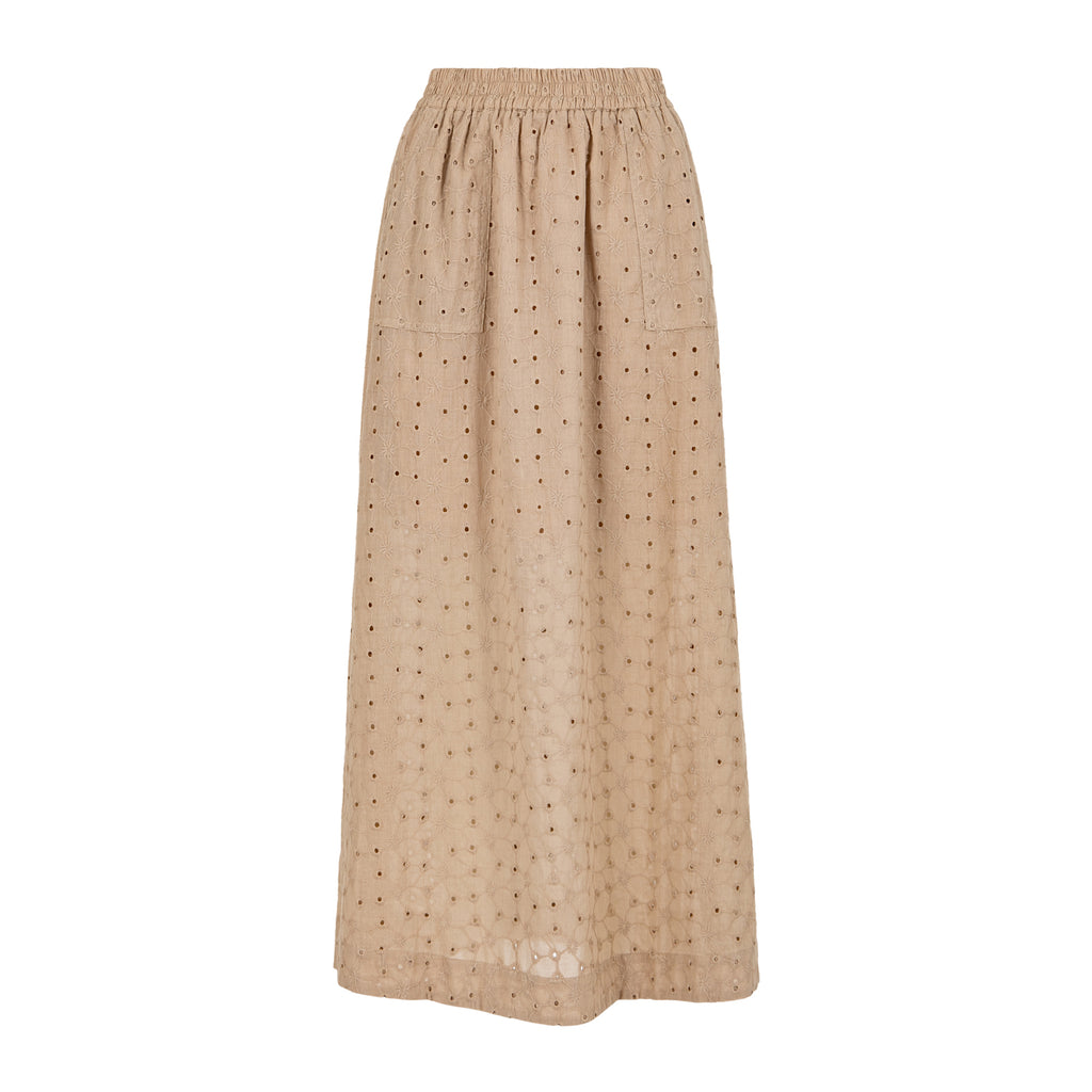 BRODERIE ANGLAISE SKIRT
