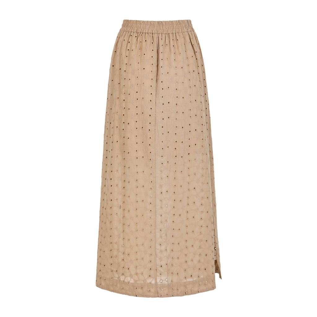 BRODERIE ANGLAISE SKIRT