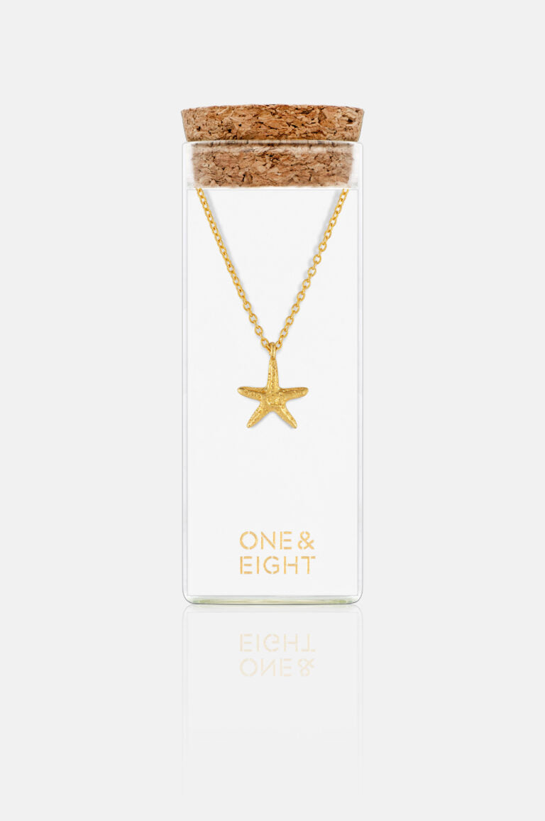 Gold Starfish Necklace