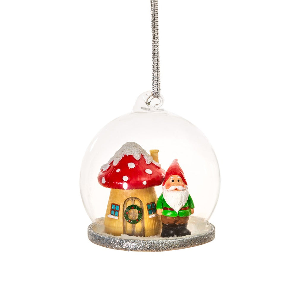 Gnome Home Dome Bauble