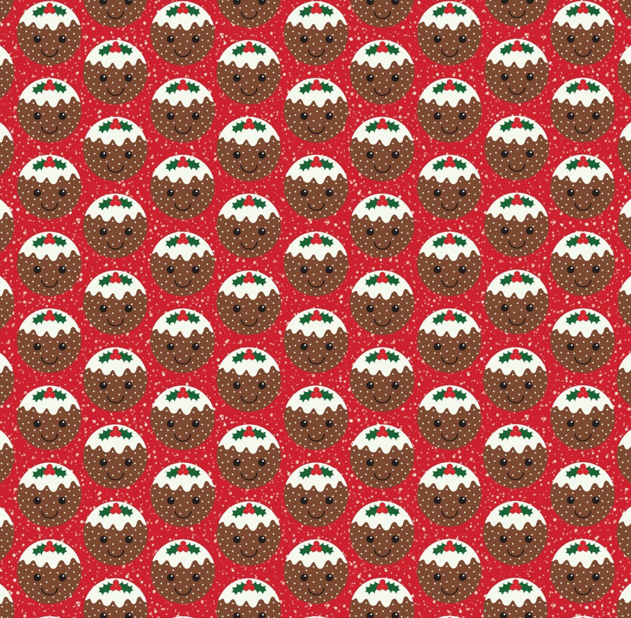 Christmas Pudding Wrapping paper