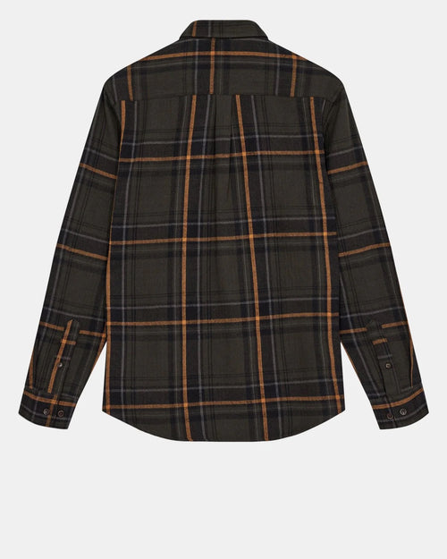 AKLEIF FLANNEL CHECK SHIRT