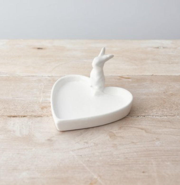 Rabbit Heart Dish 12cm