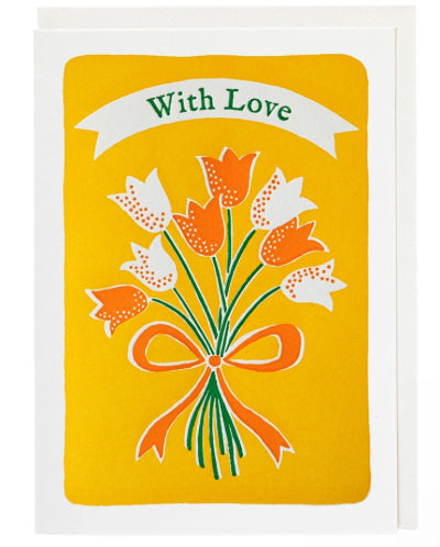 Tulips With Love Greeting Card
