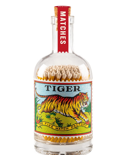 Tiger Stamp Match Bottle