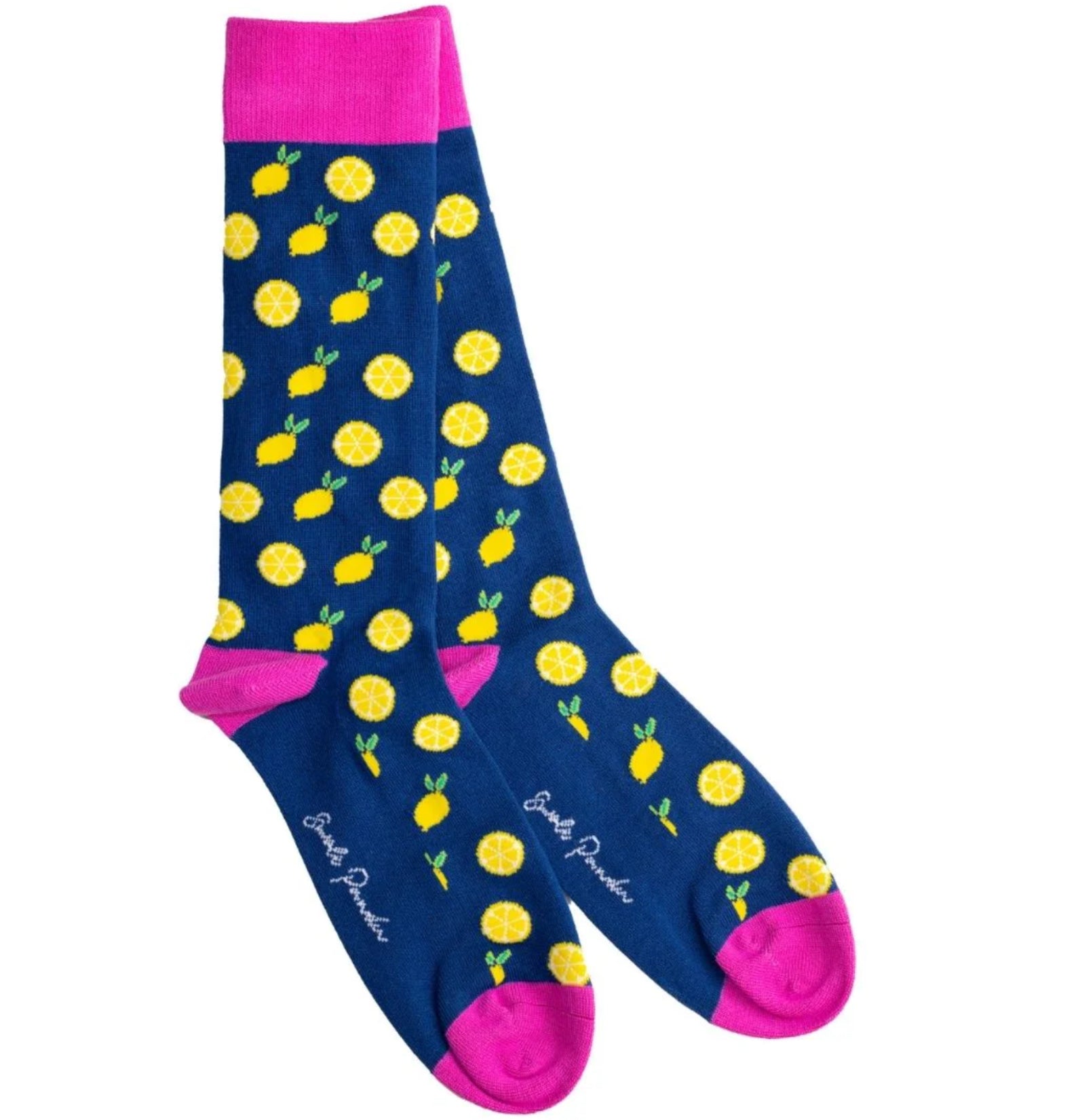 Lemon Bamboo Socks