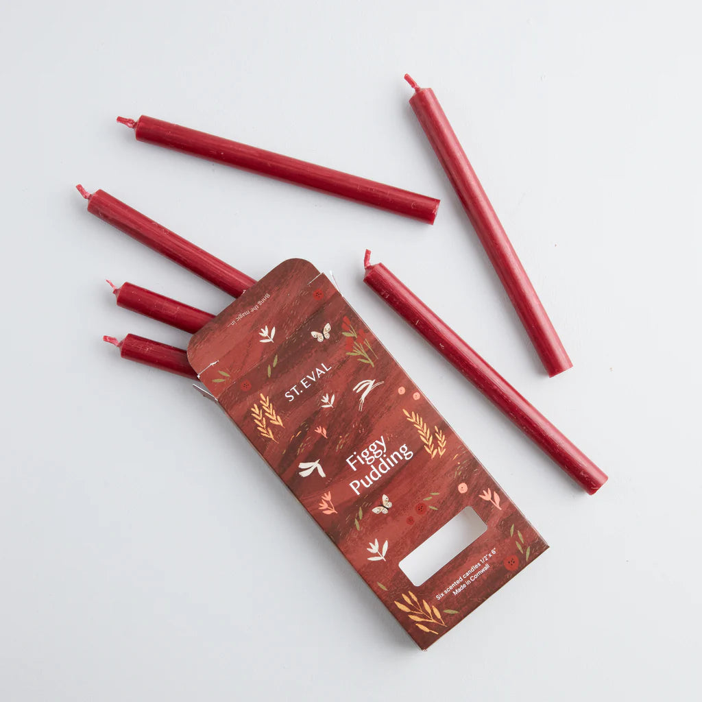 Figgy Pudding Mini Christmas Candles