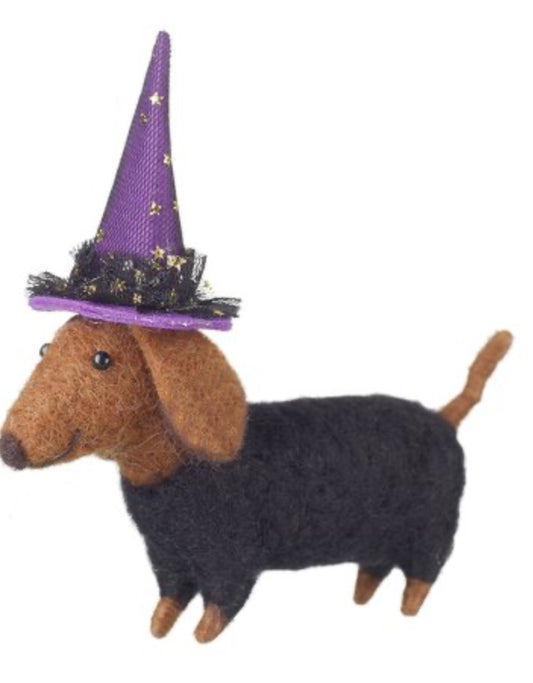 Felt Halloween Sausage Dog