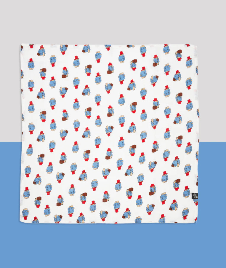 Paddington Loves To Travel Muslin Squares - Pack Of 2