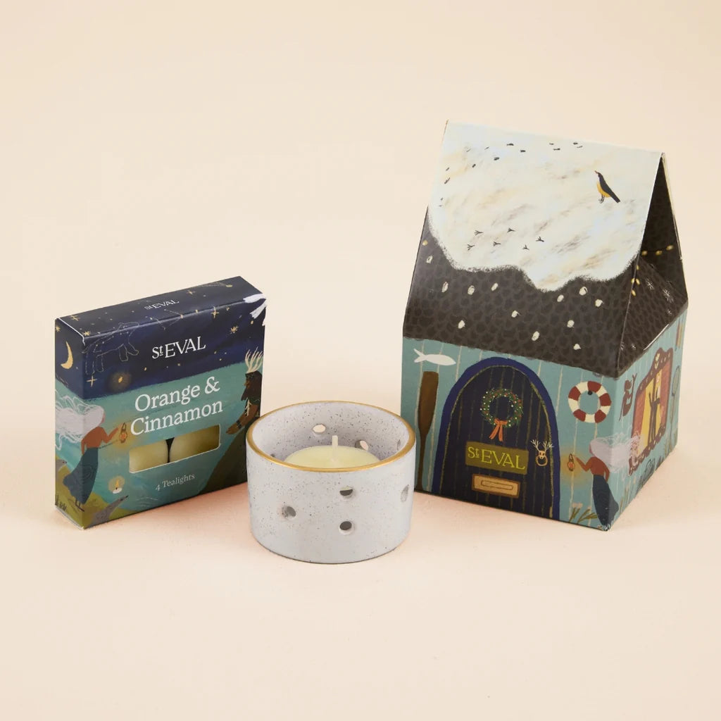 Orange & Cinnamon Christmas Cottage Candle