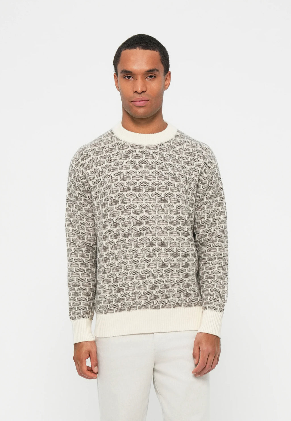 SLHKEITH LS KNIT CREW NECK