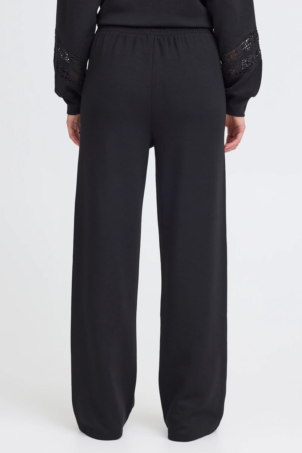 FRAURORA PANTS - BLACK