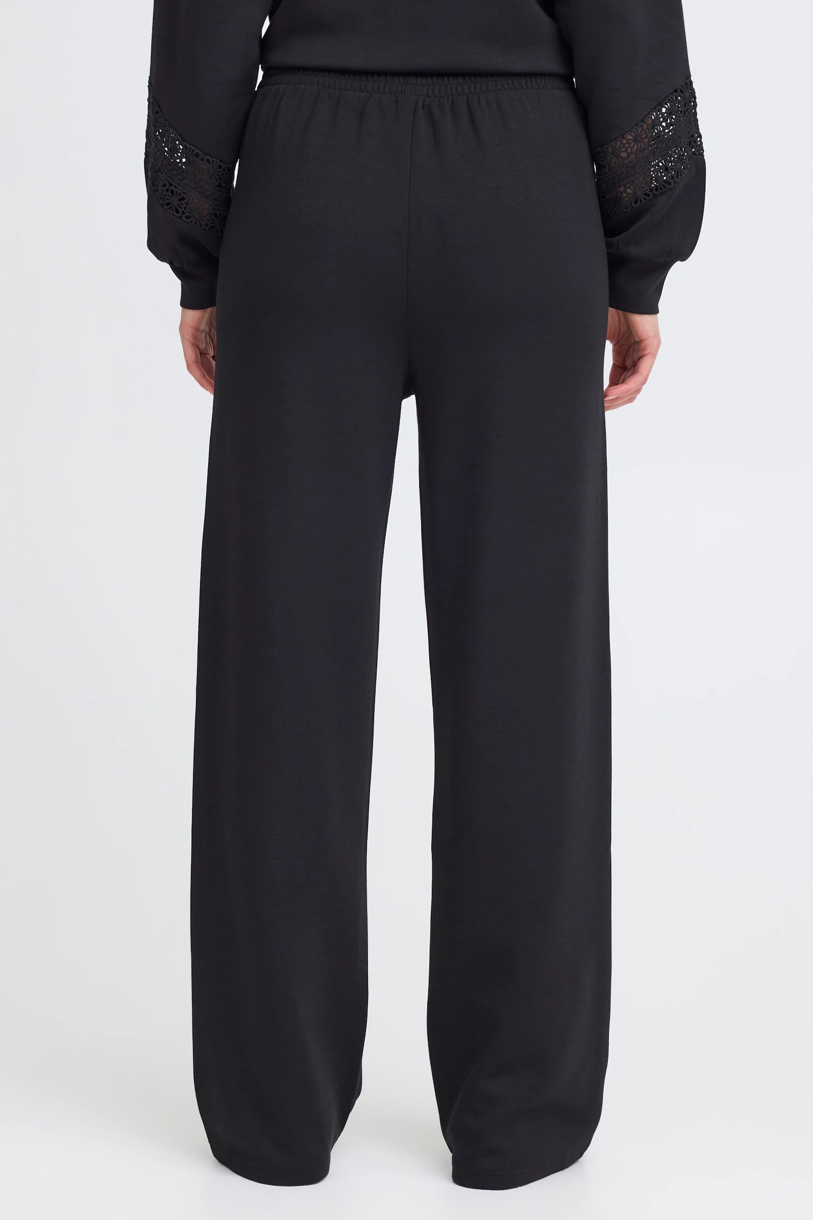 FRAURORA PANTS - BLACK