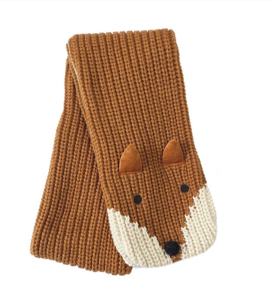 Felix Fox Knitted Scarf - Rockahula