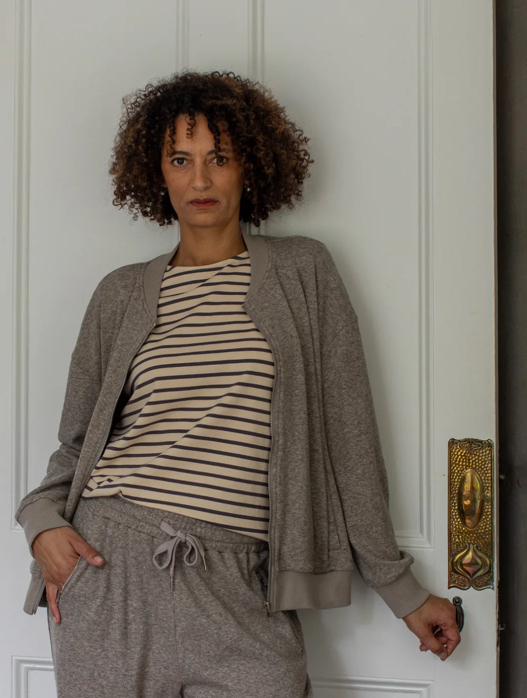 Orla Zip Up Top