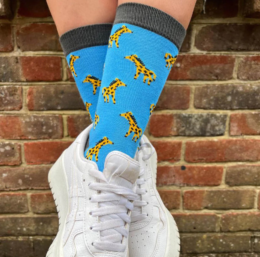 Giraffe Bamboo Socks