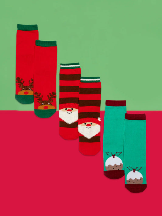 Christmas Socks Gift Set - 3 Pack