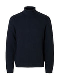 SLHTREVOR LS KNIT ROLLNECK
