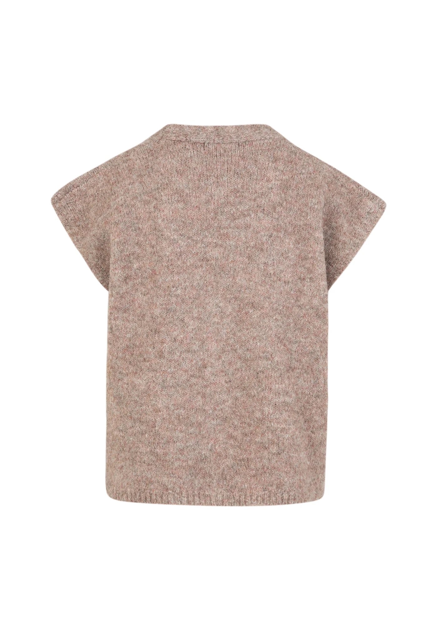 Boxy knit vest