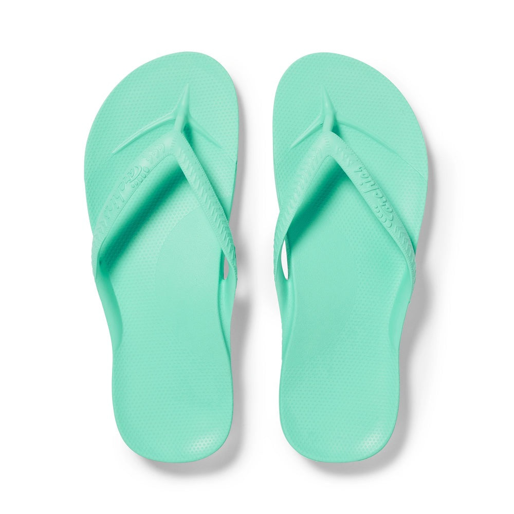 ARCHIES ARCH SUPPORT FLIP FLOPS - MINT