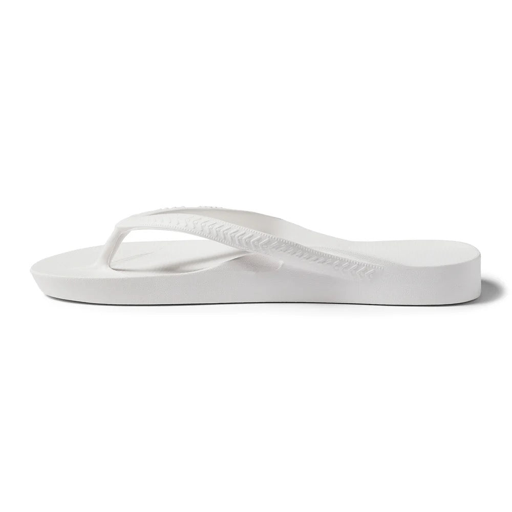 Archies Flip Flops - White