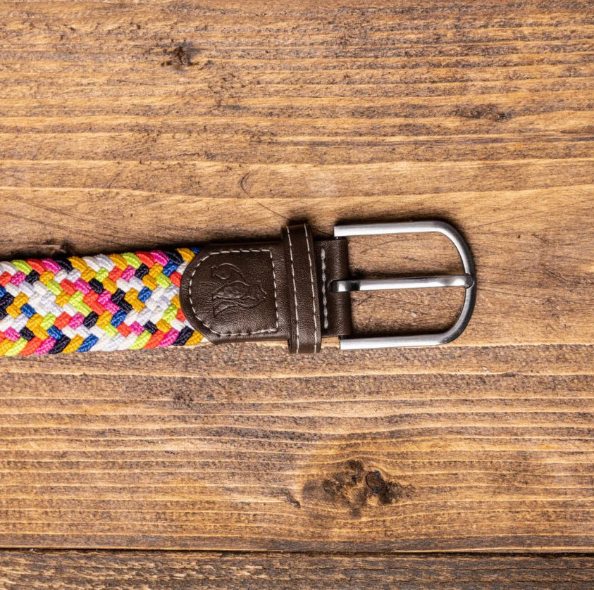 Woven Belt - Versicoloured Zigzag