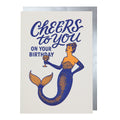 Mermaid Birthday card