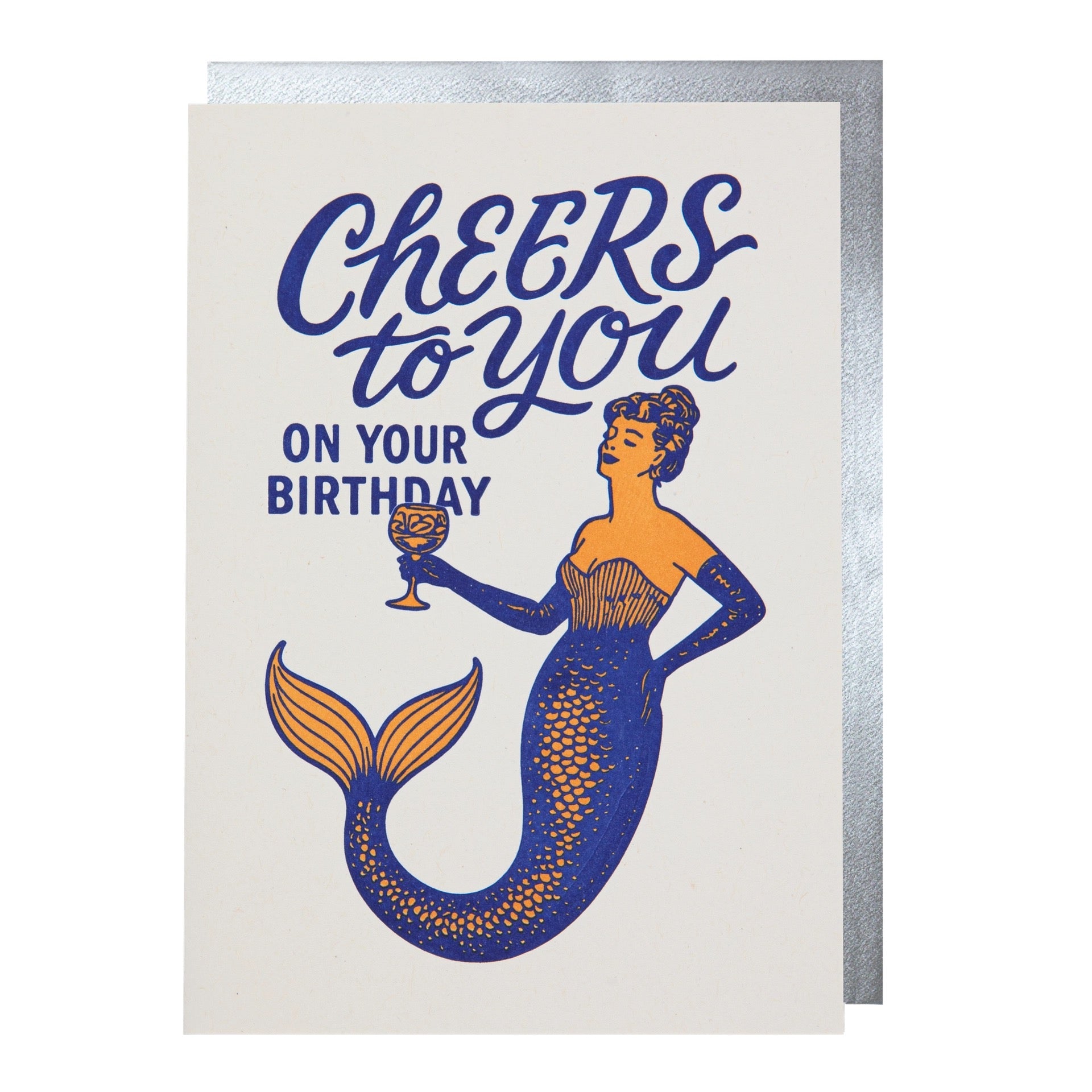 Mermaid Birthday card