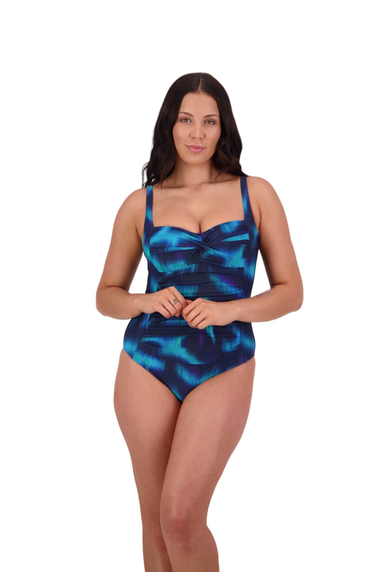 Tromso Twist Swimsuit in Night