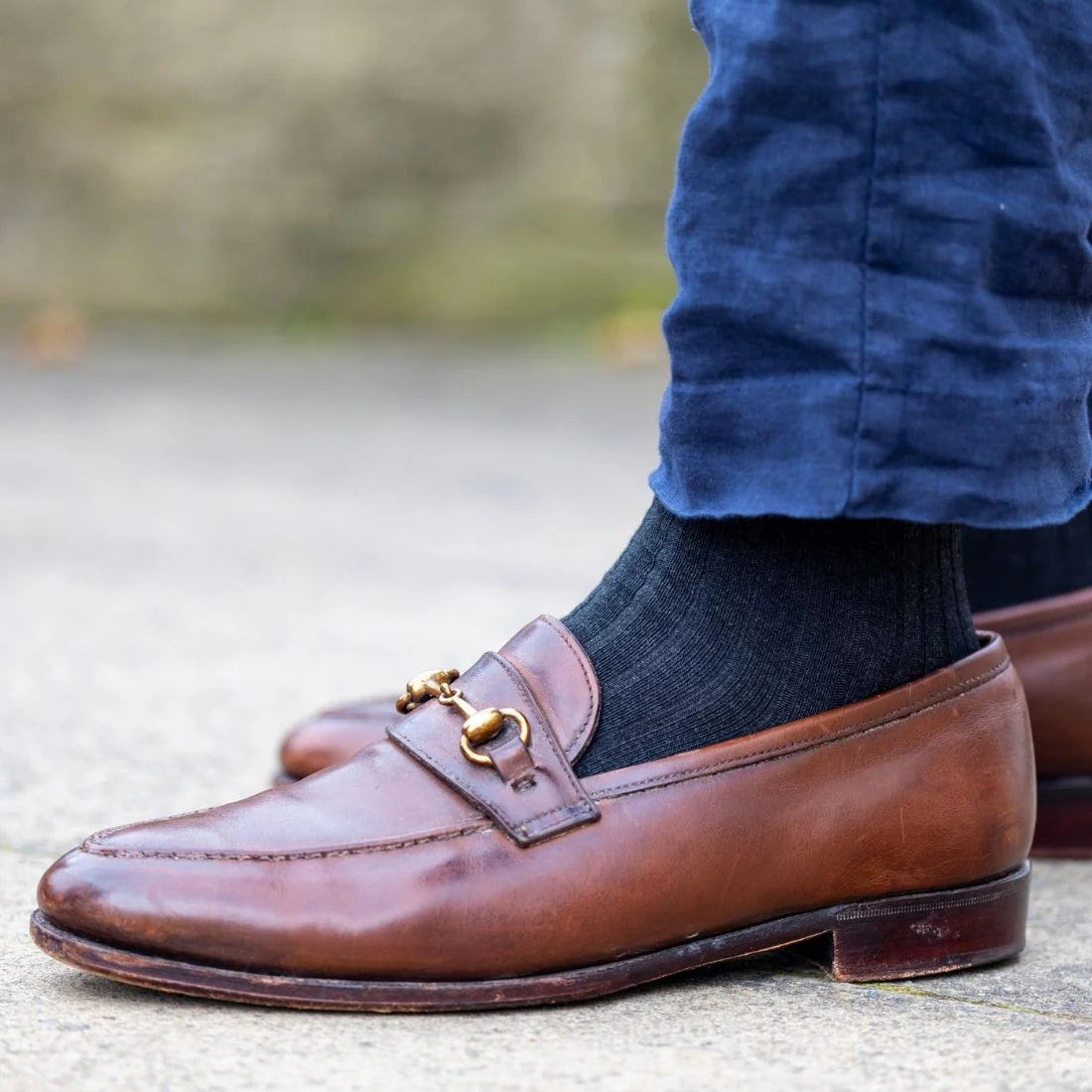 Charcoal Grey Bamboo Socks￼